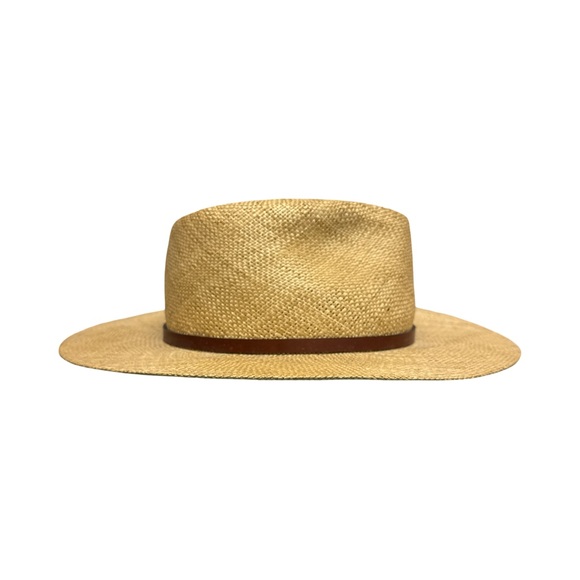 Stetson Limestone Toyo Straw Outback Hat Men’s Large Sand - Picture 3 of 16